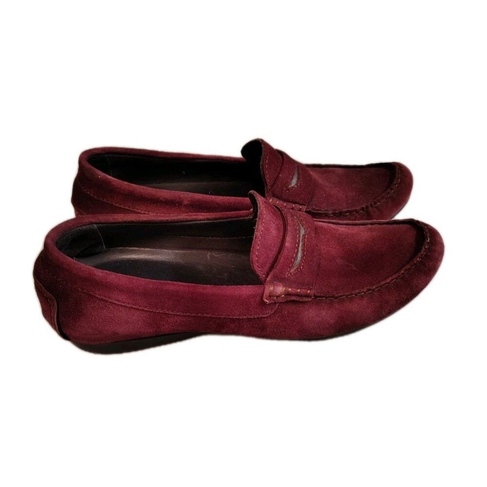 Munro American Burgundy Suede Penny Loafers | Style M555136 | Size 7.5 N... - Picture 7 of 16